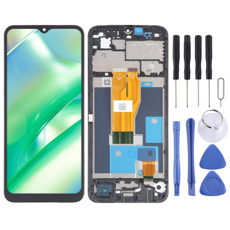 For Realme C33 2023 RMX3627 OEM LCD Screen Digitizer Full Assembly with Frame - LCD Screen by PMC TechLife | Online Shopping South Africa | PMC TechLife | Buy Now Pay Later Mobicred