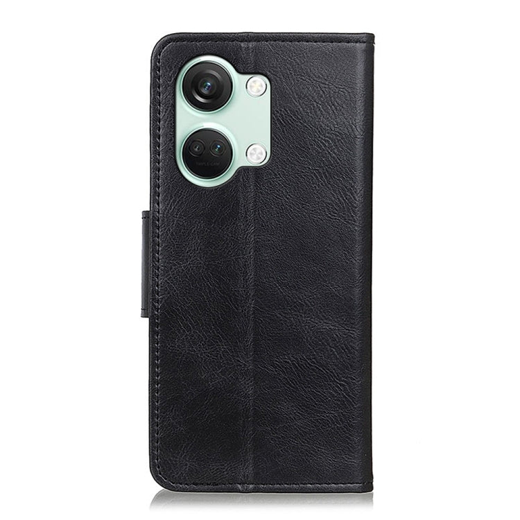 For OnePlus Nord 3 / Ace 2V Mirren Crazy Horse Texture Horizontal Flip Leather Phone Case(Black) - OnePlus Cases by PMC Jewellery | Online Shopping South Africa | PMC Jewellery | Buy Now Pay Later Mobicred