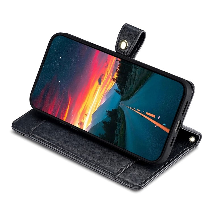 For Sharp Aquos Wish4 Sheep Texture Cross-body Zipper Wallet Leather Phone Case(Black) - More Brand by PMC TechLife | Online Shopping South Africa | PMC TechLife | Buy Now Pay Later Mobicred