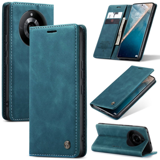 For Realme 11 Pro／Realme 11 Pro+ CaseMe 013 Multifunctional Horizontal Flip Leather Phone Case(Blue) - Realme Cases by CaseMe | Online Shopping South Africa | PMC Jewellery | Buy Now Pay Later Mobicred