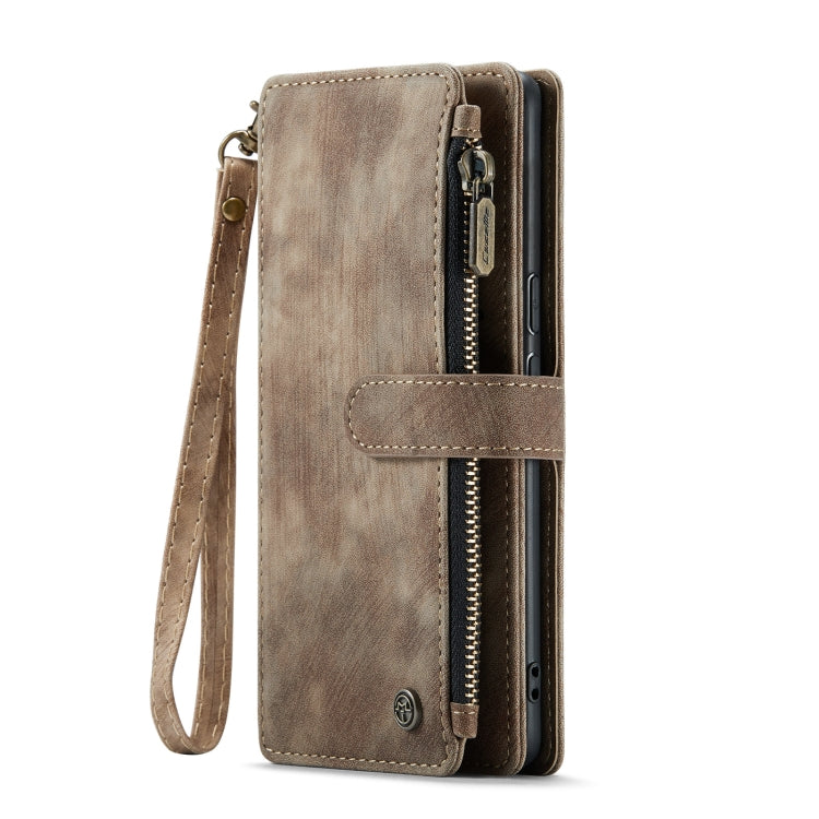 For Google Pixel 8 Pro CaseMe C30 Multifunctional Leather Phone Case(Brown) - free shipping - PMC Jewellery - Order now!