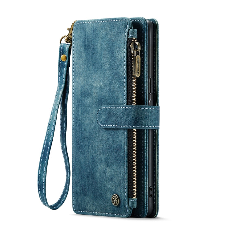 For Google Pixel 8 Pro CaseMe C30 Multifunctional Leather Phone Case(Blue) - free shipping - PMC Jewellery - Order now!
