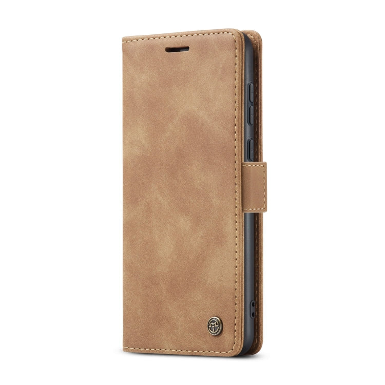 For Huawei P60 Art CaseMe 013 Multifunctional Horizontal Flip Leather Phone Case(Brown) - Huawei Cases by CaseMe | Online Shopping South Africa | PMC Jewellery | Buy Now Pay Later Mobicred