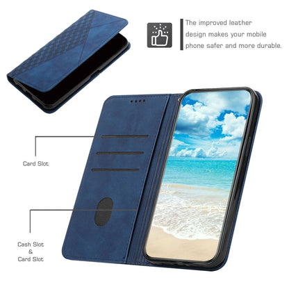 For Xiaomi Redmi K70 / K70 Pro Diamond Splicing Skin Feel Magnetic Leather Phone Case(Blue) - K70 Pro Cases by PMC Jewellery | Online Shopping South Africa | PMC Jewellery | Buy Now Pay Later Mobicred