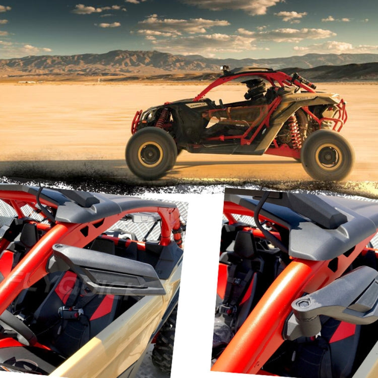 For Can-Am BRP UTV Maverick X3 Off-Road Vehicle Rearview Mirror, Model:UTV-17D - Convex Mirror & Accessories by PMC TechLife | Online Shopping South Africa | PMC TechLife | Buy Now Pay Later Mobicred