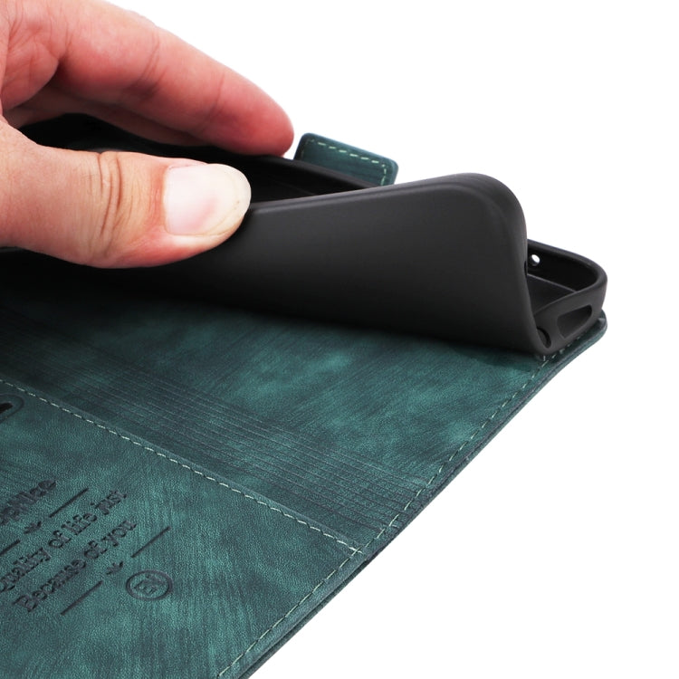 For iPhone 16 Plus BETOPNICE Dual-side Buckle Leather Phone Case(Green) - free shipping - PMC Jewellery - Order now!