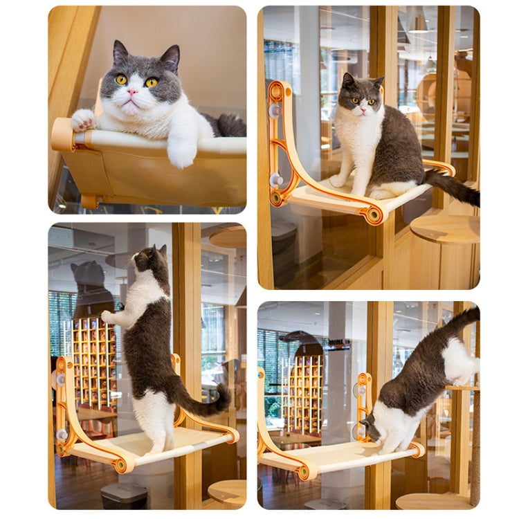 Pet Fun Lounge Chair Cat Hammock(Beige) - Hammock by PMC TechLife | Online Shopping South Africa | PMC TechLife | Buy Now Pay Later Mobicred