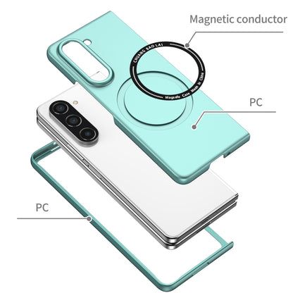 For Samsung Galaxy Z Fold5 Magsafe Magnetic Folding PC Phone Case(Light Blue) - Galaxy Z Fold5 Cases by PMC Jewellery | Online Shopping South Africa | PMC Jewellery