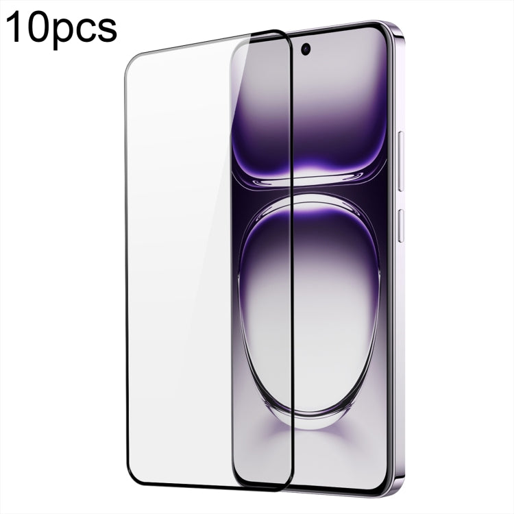 For OPPO Reno12 Global 10pcs DUX DUCIS 0.33mm 9H Medium Alumina Tempered Glass Film - Reno12 Tempered Glass by DUX DUCIS | Online Shopping South Africa | PMC Jewellery | Buy Now Pay Later Mobicred