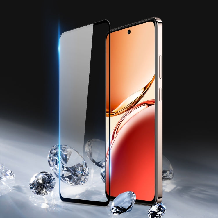 For OPPO Reno12 F 4G / 5G 10pcs DUX DUCIS 0.33mm 9H Medium Alumina Tempered Glass Film - Reno12 F Tempered Glass by DUX DUCIS | Online Shopping South Africa | PMC Jewellery | Buy Now Pay Later Mobicred