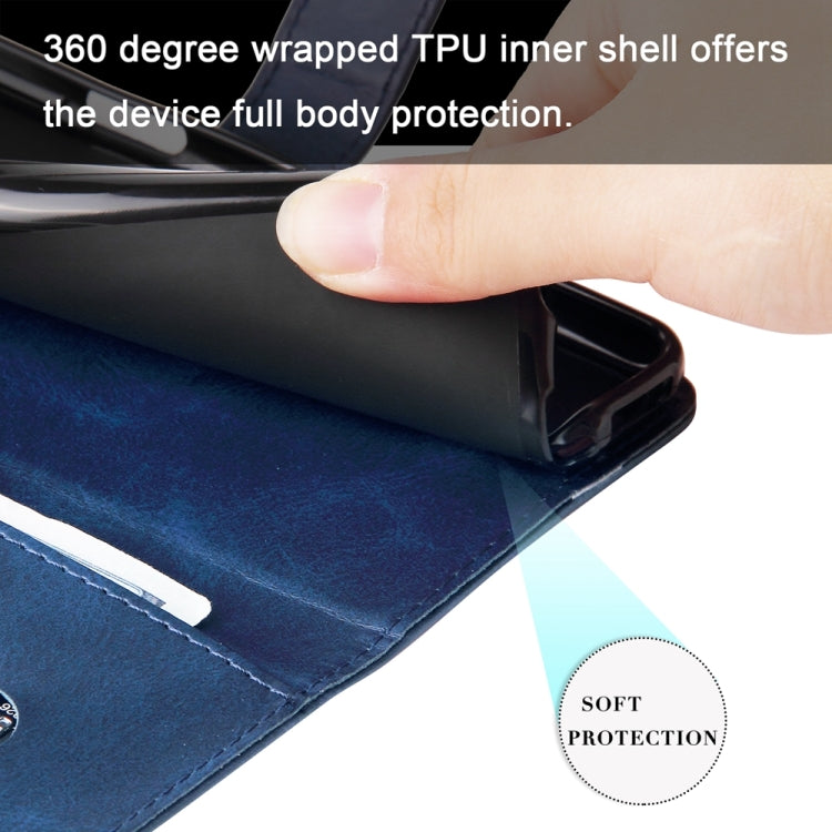 For Google Pixel 9 Fashion Calf Texture Zipper Leather Phone Case(Blue) - Google Cases by PMC TechLife | Online Shopping South Africa | PMC TechLife | Buy Now Pay Later Mobicred