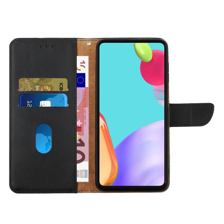 For OnePlus Nord CE4 Genuine Leather Fingerprint-proof Flip Phone Case(Black) - OnePlus Cases by PMC TechLife | Online Shopping South Africa | PMC TechLife | Buy Now Pay Later Mobicred