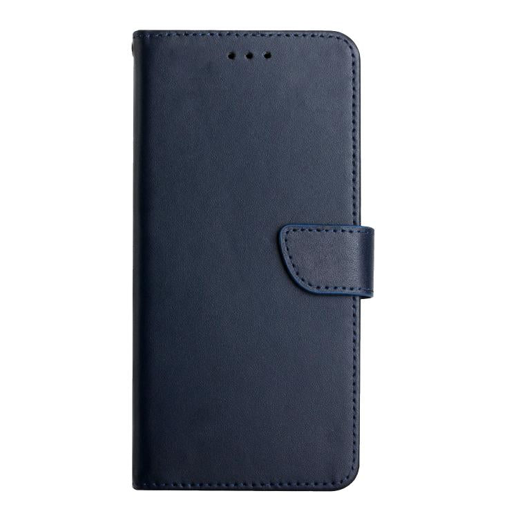 For OnePlus 13 Genuine Leather Fingerprint-proof Flip Phone Case(Blue) - free shipping - PMC TechLife - Order now!