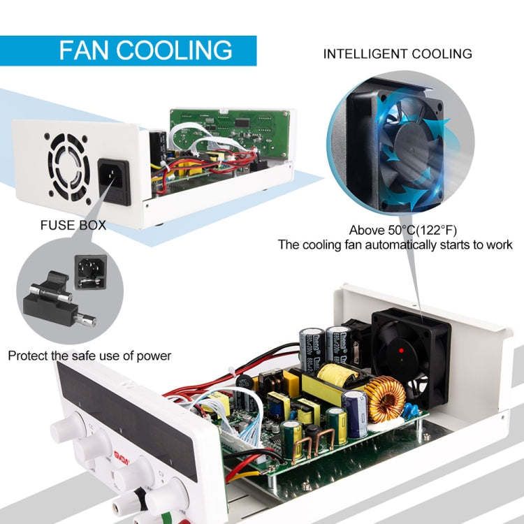 GVDA  SPS-H605 60V-5A Adjustable Voltage Regulator, Specification:US Plug(Black) - free shipping - PMC TechLife - Order now!