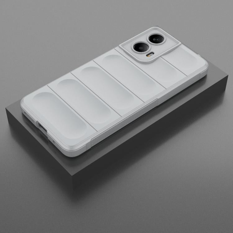 For Motorola Moto G24 4G Global Magic Shield TPU + Flannel Phone Case(Grey) - free shipping - PMC TechLife - Order now!