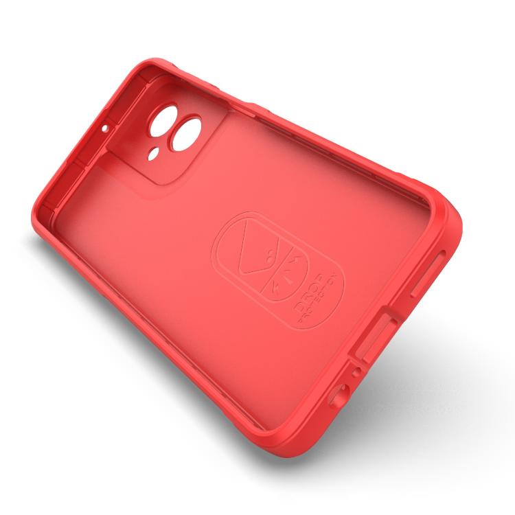 For Motorola Moto G55 5G Global Magic Shield TPU + Flannel Phone Case(Grey) - free shipping - PMC TechLife - Order now!