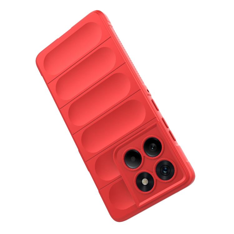 For Motorola Edge 60 Pro 5G Magic Shield TPU + Flannel Phone Case(Dark Grey) - free shipping - PMC TechLife - Order now!