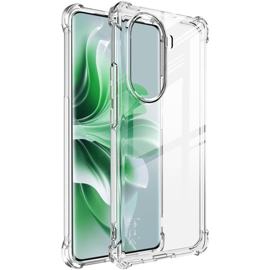 For OPPO Reno11 5G Global imak Shockproof Airbag TPU Phone Case(Transparent) - Reno11 Cases by imak | Online Shopping South Africa | PMC Jewellery | Buy Now Pay Later Mobicred