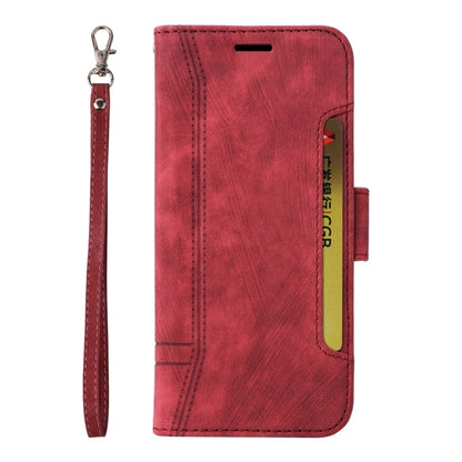 For OPPO Reno11 5G Global BETOPNICE Dual-side Buckle Leather Phone Case(Red) - Reno11 Cases by BETOPNICE | Online Shopping South Africa | PMC Jewellery | Buy Now Pay Later Mobicred