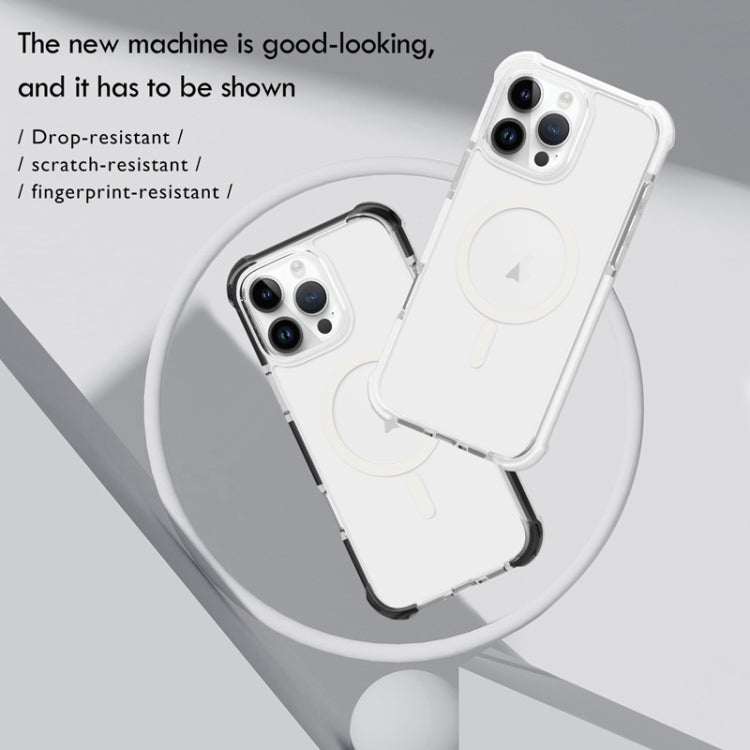 For iPhone 15 Pro Max Acrylic Magsafe Magnetic Shockproof Phone Case(Pink) - free shipping - PMC TechLife - Order now!
