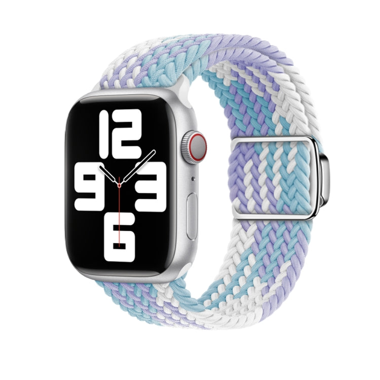 For Apple Watch Ultra 2 49mm Nylon Loop Magnetic Buckle Watch Band(Violets) - Watch Bands by PMC Jewellery | Online Shopping South Africa | PMC Jewellery | Buy Now Pay Later Mobicred