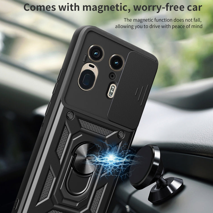 For Motorola Edge 50 Ultra Sliding Camera Cover Design TPU+PC Phone Case(Blue) - free shipping - PMC TechLife - Order now!