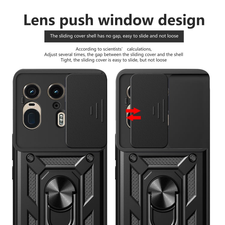 For Motorola Edge 50 Ultra Sliding Camera Cover Design TPU+PC Phone Case(Silver) - free shipping - PMC TechLife - Order now!
