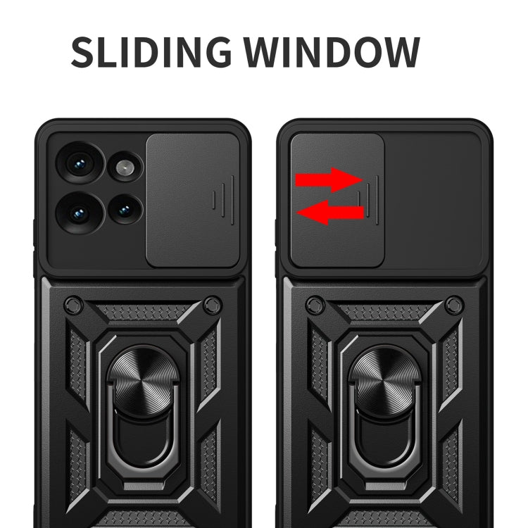 For Motorola Edge 50 5G Sliding Camera Cover Design TPU+PC Phone Case(Silver) - free shipping - PMC TechLife - Order now!