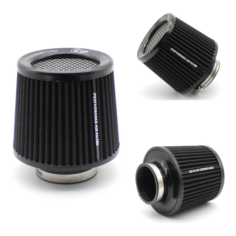 XH-UN077-079 Car High Flow Cold Cone Engine Air Intake Filter, Size:101mm(Black) - Air Intake System by PMC TechLife | Online Shopping South Africa | PMC TechLife | Buy Now Pay Later Mobicred