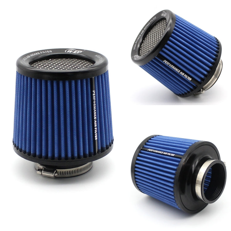 XH-UN077-079 Car High Flow Cold Cone Engine Air Intake Filter, Size:101mm(Blue) - Air Intake System by PMC TechLife | Online Shopping South Africa | PMC TechLife | Buy Now Pay Later Mobicred