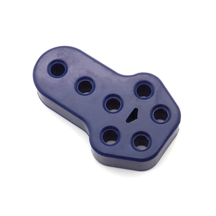 XH-6282 7 Holes Car Exhaust Hanger Bushing Muffler Rubber Insulator Mount Bracket(Black) - Exhaust Pipes by PMC TechLife | Online Shopping South Africa | PMC TechLife | Buy Now Pay Later Mobicred