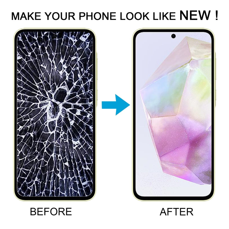 For Samsung Galaxy A35 SM-A356B Original LCD Screen Digitizer Full Assembly with Frame - free shipping - PMC TechLife - Order now!