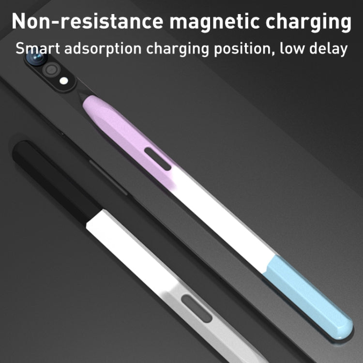 For Samsung Galaxy Tab S7 LOVE MEI Rainbow Liquid Silicone Protective Pen Case(Yellow) - Pencil Accessories by LOVE MEI | Online Shopping South Africa | PMC TechLife