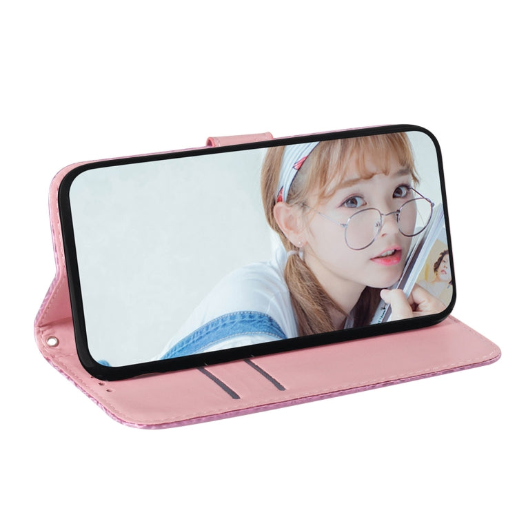 For iPhone 16 Colorful Magnetic Buckle Leather Phone Case(Pink) - iPhone 16 Cases by PMC TechLife | Online Shopping South Africa | PMC TechLife | Buy Now Pay Later Mobicred