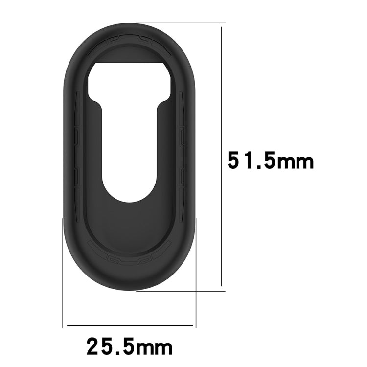 For Xiaomi Mi Band 8 Pure Color Silicone Watch Protective Case(Yellow) - Watch Cases by PMC TechLife | Online Shopping South Africa | PMC TechLife