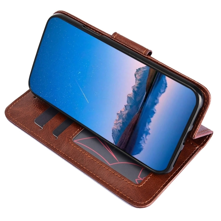 For Huawei Pura 70 Ultra 5G Crystal Texture Leather Phone Case(Brown) - Huawei Cases by PMC Jewellery | Online Shopping South Africa | PMC Jewellery | Buy Now Pay Later Mobicred