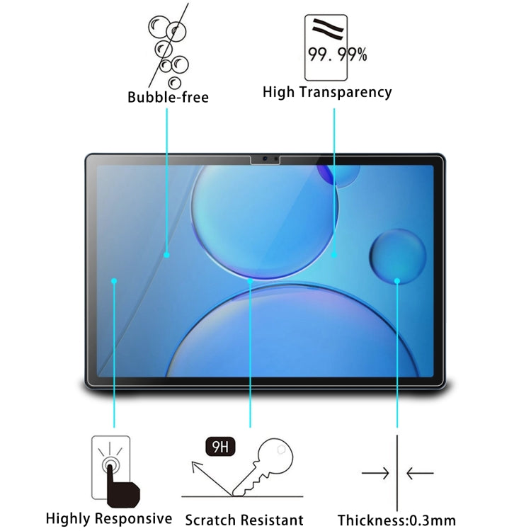 For DOOGEE T10 Plus 2pcs 9H 0.3mm Explosion-proof Tempered Glass Film - Others by PMC TechLife | Online Shopping South Africa | PMC TechLife | Buy Now Pay Later Mobicred
