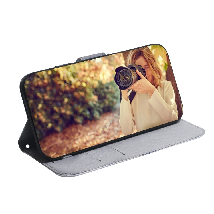 For iPhone 16 Pro Max Coloured Drawing Flip Leather Phone Case(Tiger) - iPhone 16 Pro Max Cases by PMC TechLife | Online Shopping South Africa | PMC TechLife | Buy Now Pay Later Mobicred