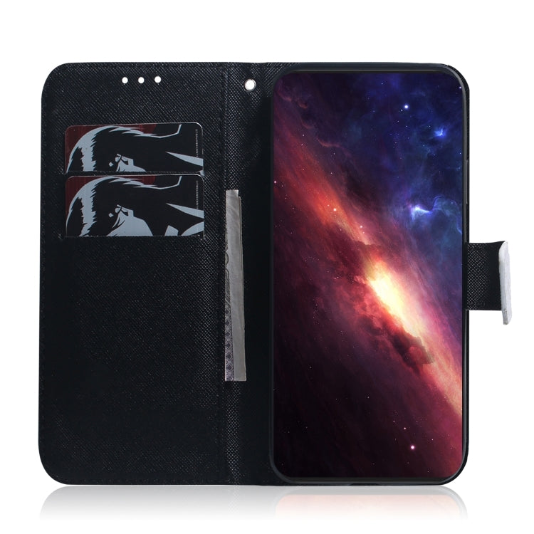 For iPhone 16 Pro Max Coloured Drawing Flip Leather Phone Case(Panda) - iPhone 16 Pro Max Cases by PMC TechLife | Online Shopping South Africa | PMC TechLife | Buy Now Pay Later Mobicred