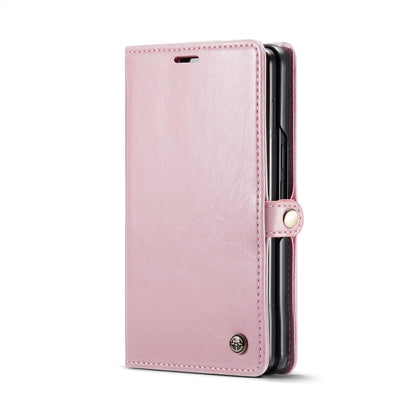 For Google Pixel Fold CaseMe 003 Crazy Horse Texture Leather Phone Case(Rose Gold) - Google Cases by CaseMe | Online Shopping South Africa | PMC Jewellery | Buy Now Pay Later Mobicred