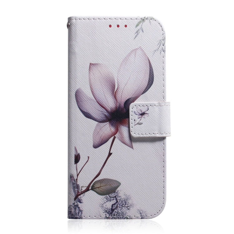 For Xiaomi Redmi Note 13 Pro+ 5G Coloured Drawing Flip Leather Phone Case(Magnolia) - Note 13 Pro+ Cases by PMC Jewellery | Online Shopping South Africa | PMC Jewellery | Buy Now Pay Later Mobicred