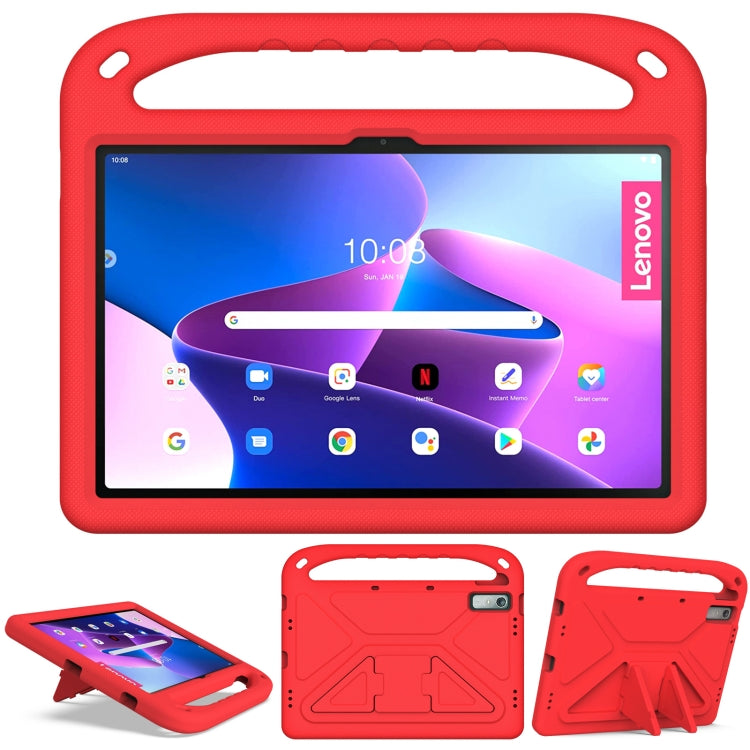 For Lenovo Pad Pro 2021 TB-J716F Handle Portable EVA Shockproof Tablet Case(Red) - Lenovo by PMC TechLife | Online Shopping South Africa | PMC TechLife | Buy Now Pay Later Mobicred
