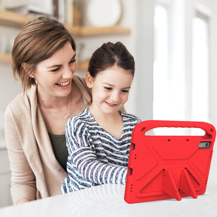 For Lenovo Pad Pro 2021 TB-J716F Handle Portable EVA Shockproof Tablet Case(Red) - Lenovo by PMC TechLife | Online Shopping South Africa | PMC TechLife | Buy Now Pay Later Mobicred