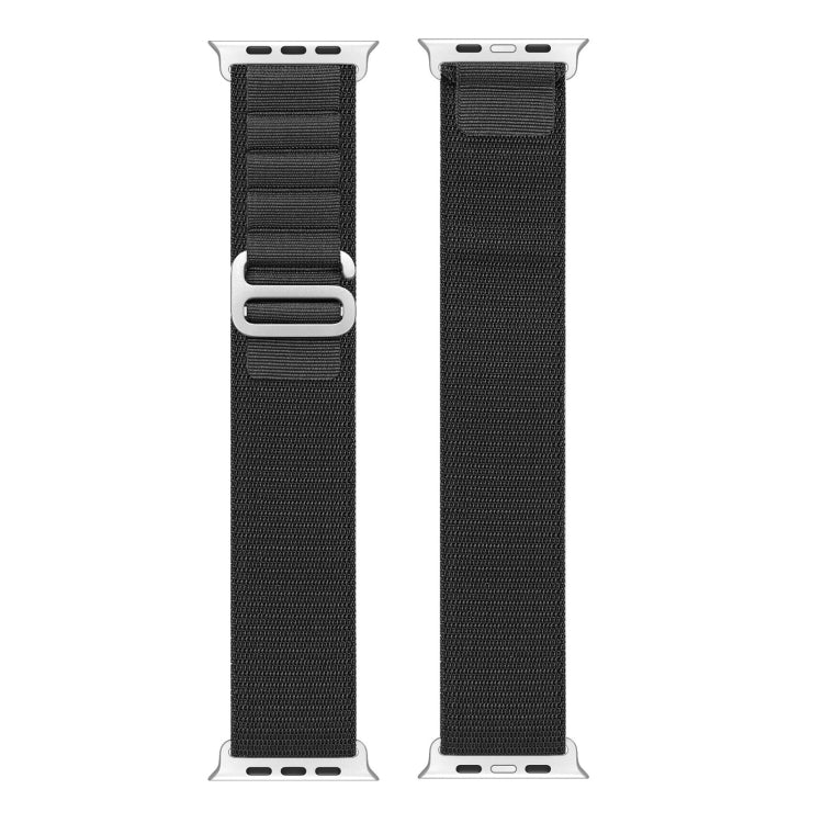 For Apple Watch SE 2022 40mm DUX DUCIS GS Series Nylon Loop Watch Band(Black) - Watch Bands by DUX DUCIS | Online Shopping South Africa | PMC Jewellery | Buy Now Pay Later Mobicred