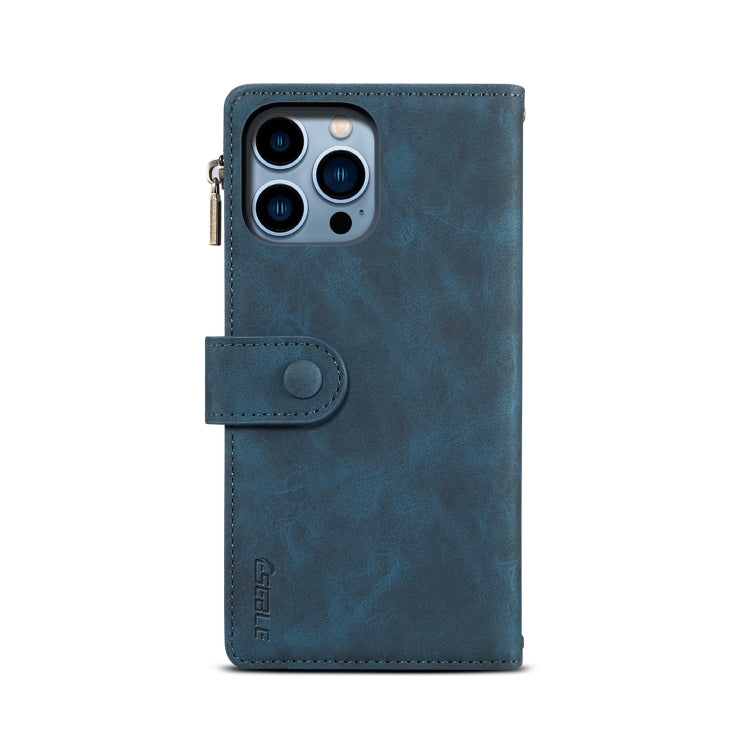 For iPhone 15 Pro Max ESEBLE Retro Frosted RFID Flip Leather Phone Case(Dark Green) - iPhone 15 Pro Max Cases by ESEBLE | Online Shopping South Africa | PMC Jewellery | Buy Now Pay Later Mobicred