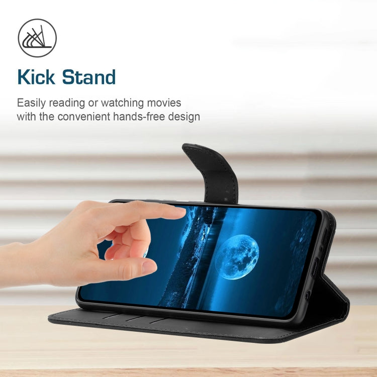 For Google Pixel 9 Pro Stitching Embossed Leather Phone Case(Black) - Google Cases by PMC TechLife | Online Shopping South Africa | PMC TechLife | Buy Now Pay Later Mobicred