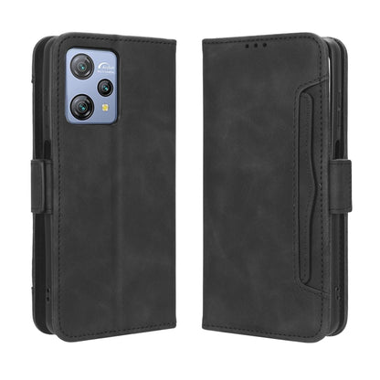 For Blackview A53 / A53 Pro Skin Feel Calf Texture Card Slots Leather Phone Case(Black) - More Brand by PMC Jewellery | Online Shopping South Africa | PMC Jewellery