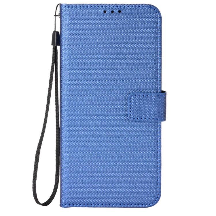 For Blackview Oscal C70 Diamond Texture Leather Phone Case(Blue) - More Brand by PMC TechLife | Online Shopping South Africa | PMC TechLife