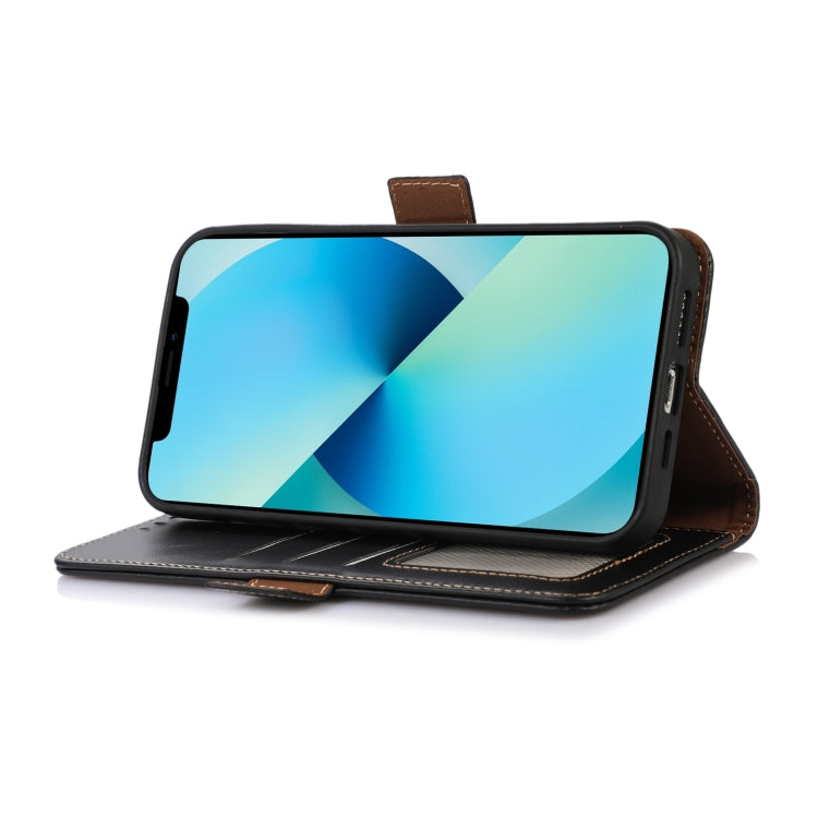 For Honor Play 60 Plus / 200 Smart Crazy Horse Top Layer Cowhide Leather Phone Case(Black) - Honor Cases by PMC TechLife | Online Shopping South Africa | PMC TechLife | Buy Now Pay Later Mobicred