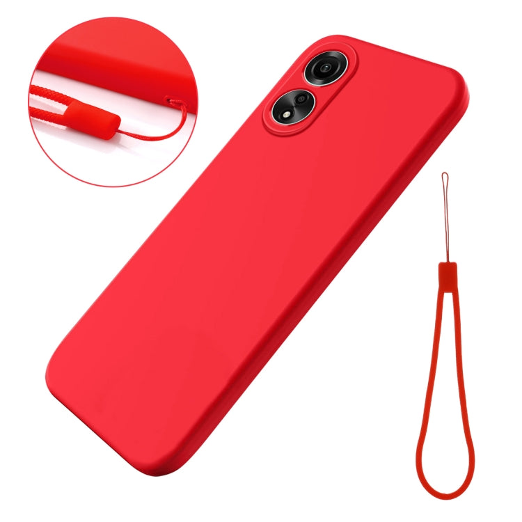 For Honor X5 Plus Solid Color Liquid Silicone Dropproof Full Coverage Phone Case(Red) - free shipping - PMC TechLife - Order now!
